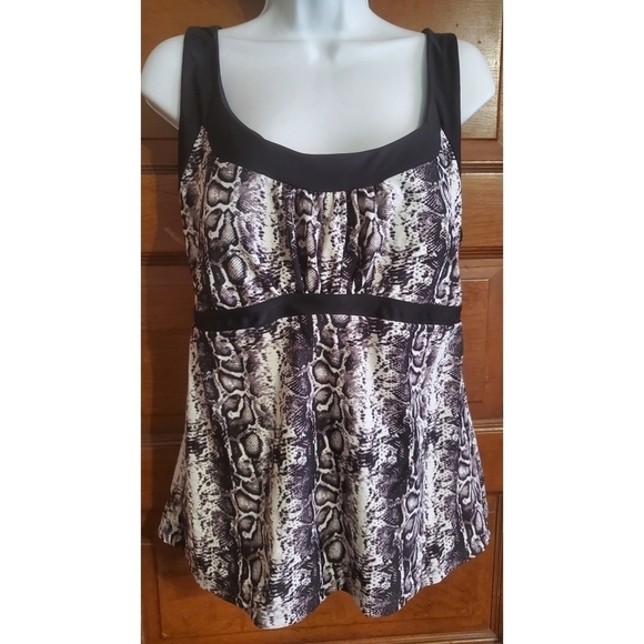 Your Best Look Plus Size Tankini - Picture 1 of 6